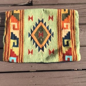 Zapotec handwoven Churro Sheep Wool pillow case